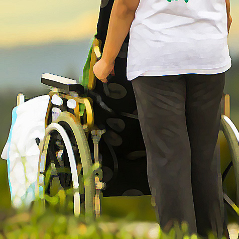 Titelbild Pflege bei Menschen mit schweren und mehrfachen Behinderungen